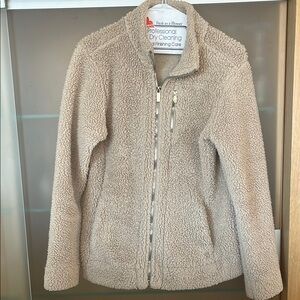 Cozy Tan Sherpa Jacket